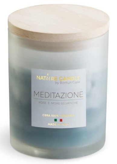 NATURE CANDLE - MEDITAZIONE (rose e more selvatiche) - immagine 2