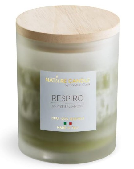 NATURE CANDLE - RESPIRO (essenze balsamiche - immagine 2
